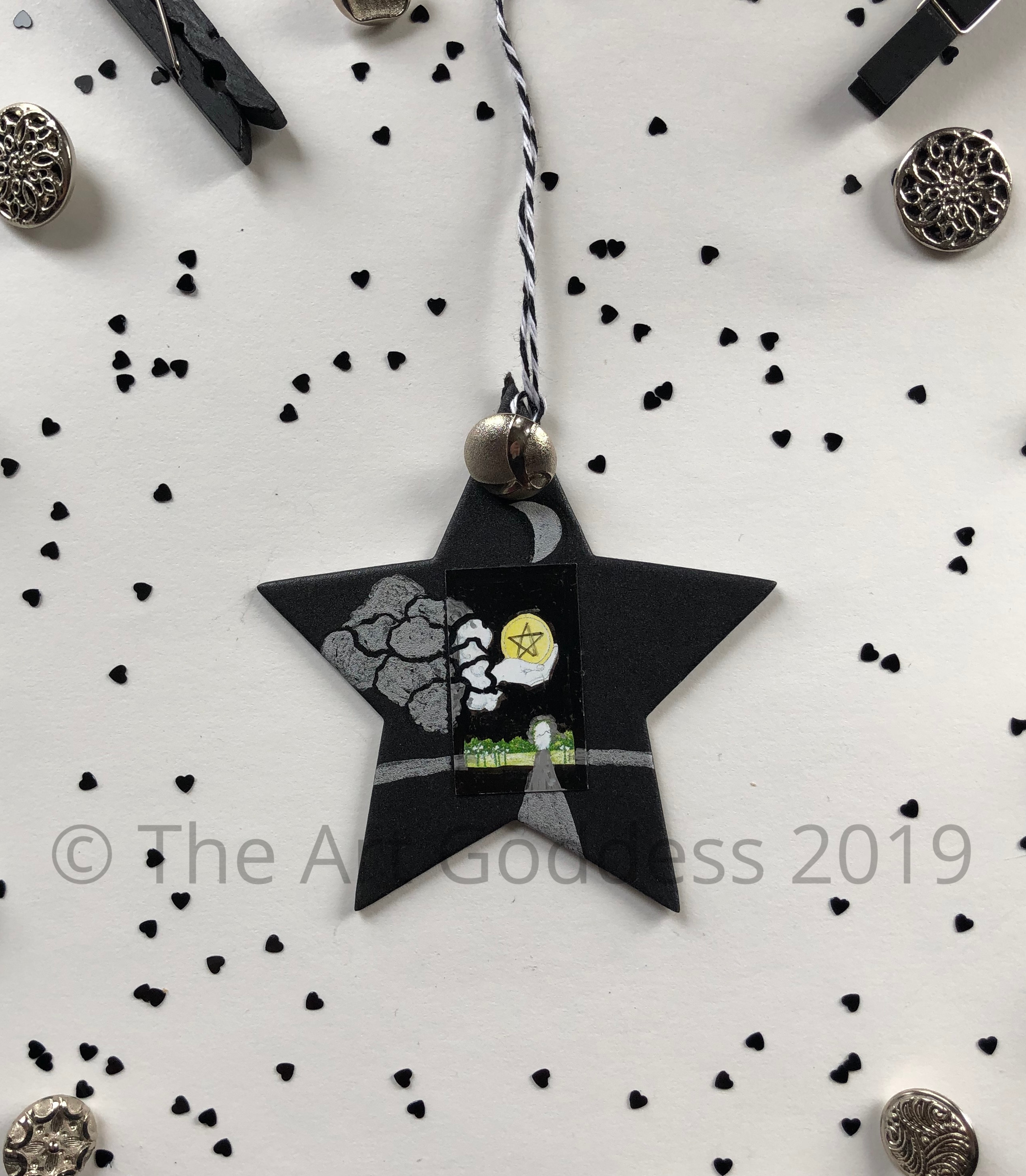 Star Ornament - Ace of Pentacles