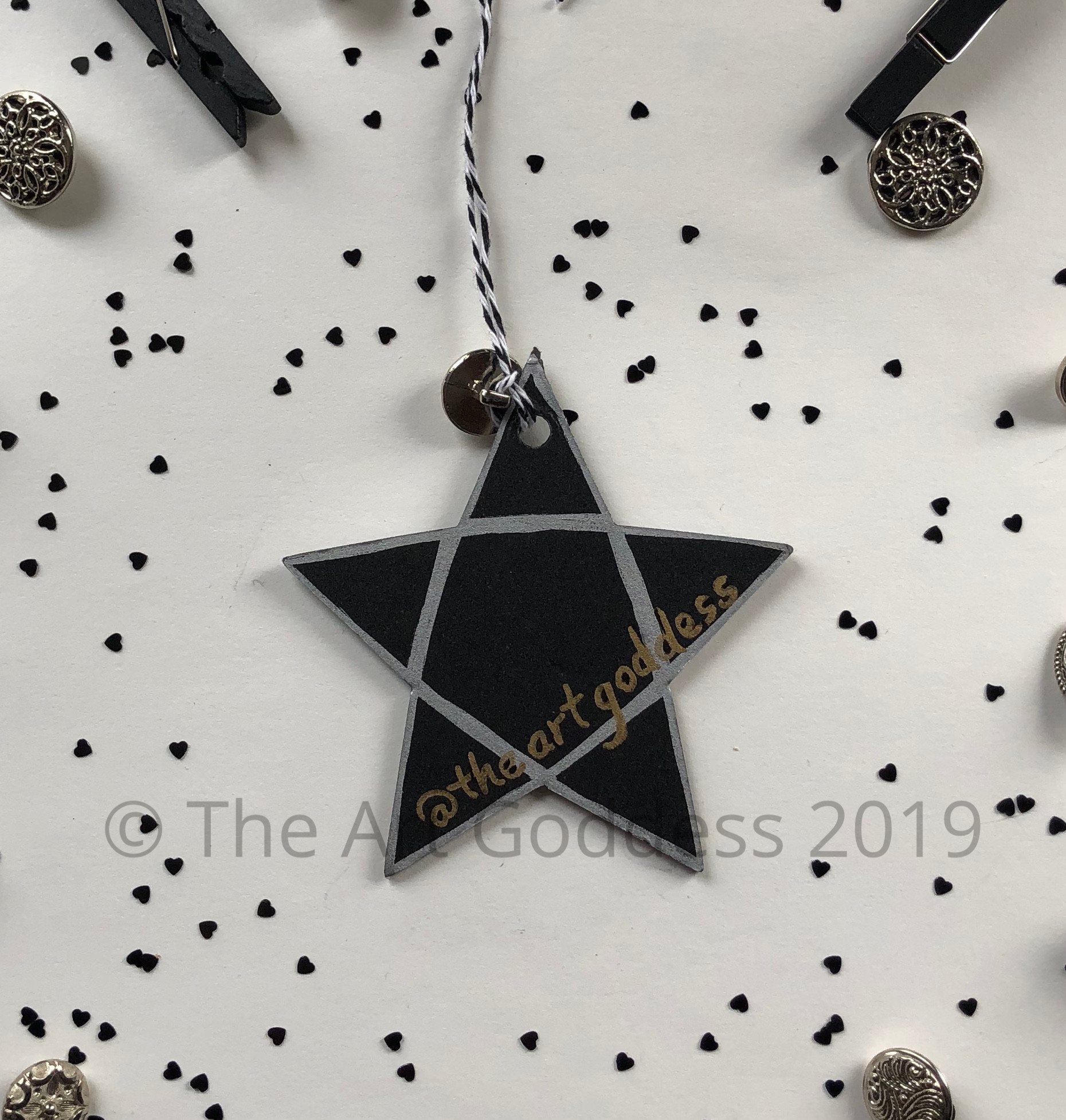 Start Ornament - back