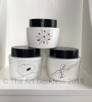 Sea Star, Clouds, and Broken Tie Un-Fortune Jars