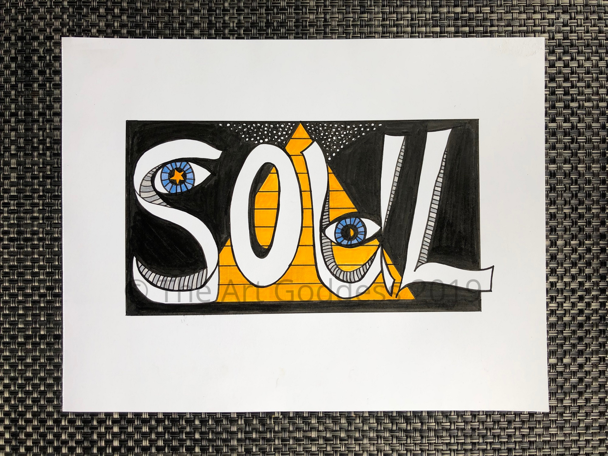 Soul Pyramid print