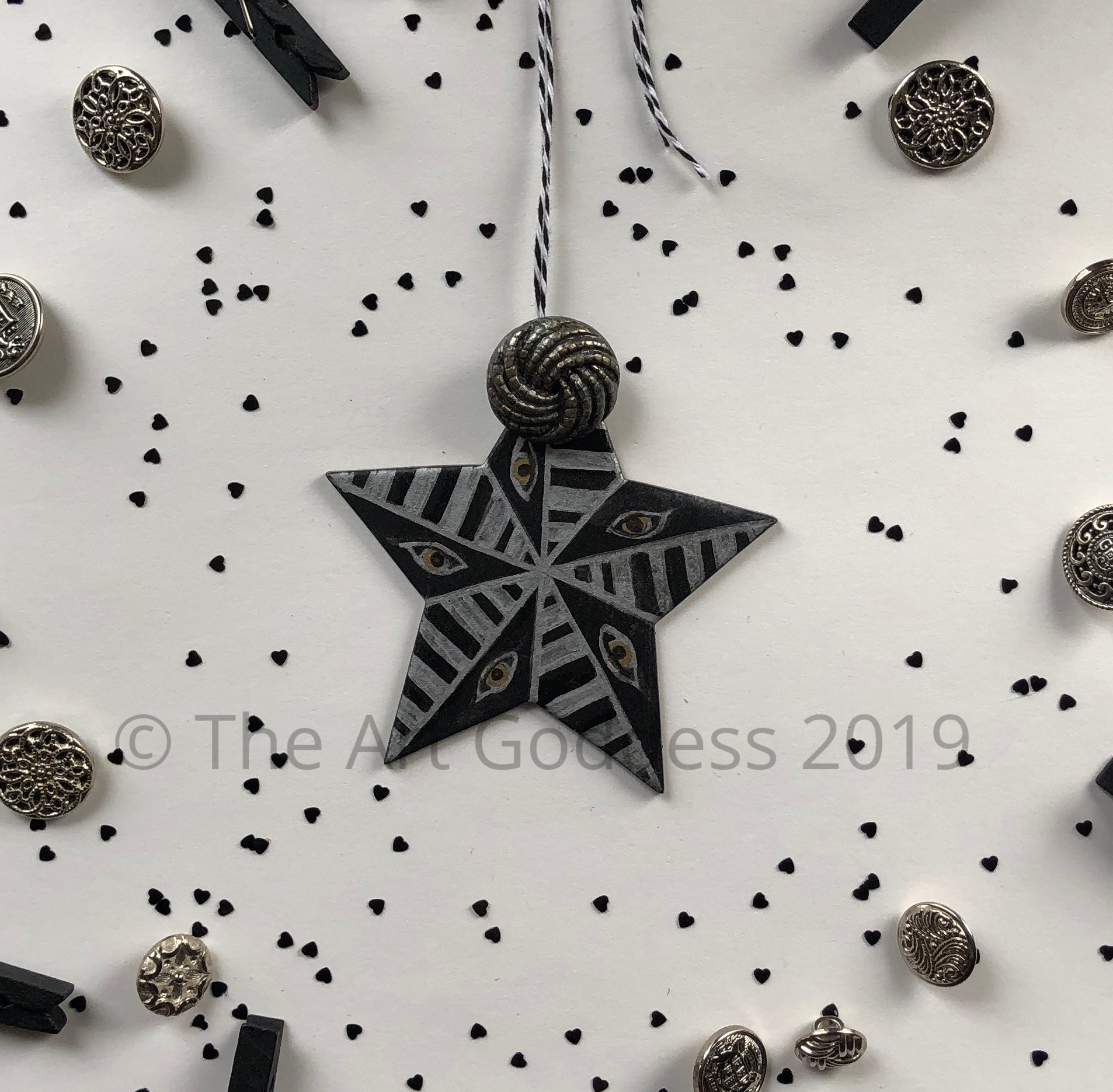 Start Ornament - Eyes